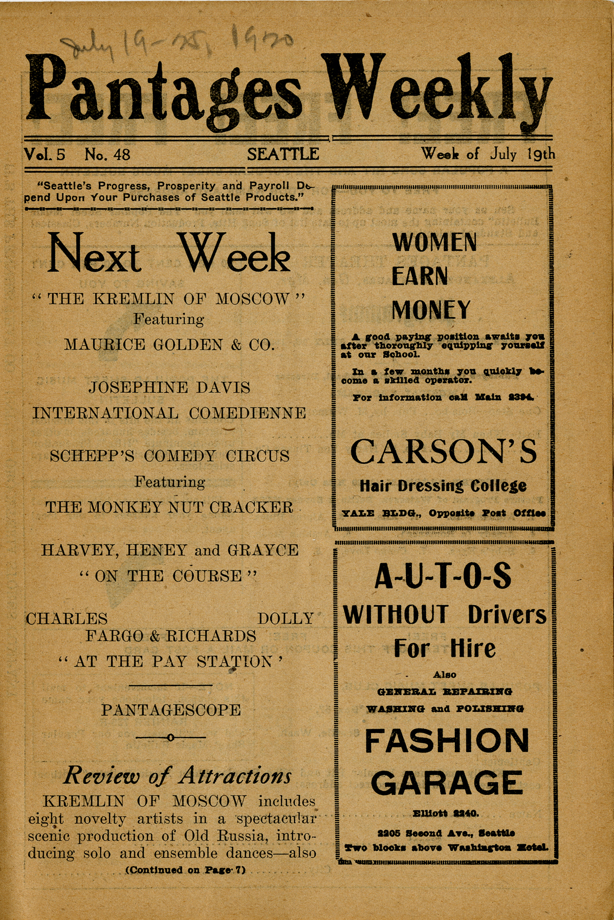 Program page 1