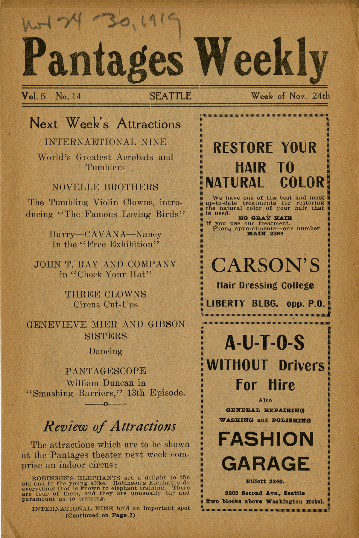 Program page 1