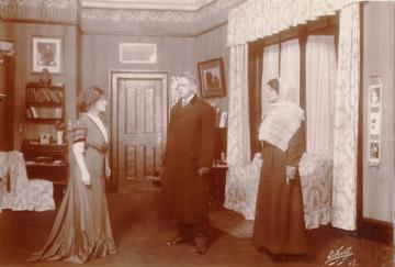 A Scene from "Maggie Pepper"