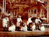 A Scene from Act I of "The Cingalee"
