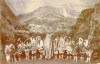 A Scene from "The Alaskan"