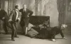 A Scene from "A Friend of the Family"