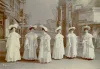 A Scene from the Four Cohans Vaudeville Act "Running for Office"