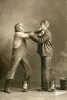 James T. Galloway and Atkins Lawrence in a Scene from "Shore Acres"